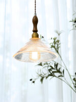 Vintage Ripple Pendant Lamp - Image 6