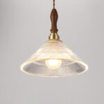 Vintage Ripple Pendant Lamp - Image 8