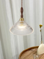 Vintage Ripple Pendant Lamp - Image 11