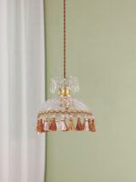 Bowl Tassel Pendant Light - Image 3