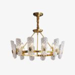 Brass Central Chandelier - Image 6