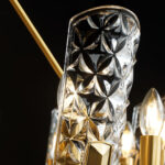 Brass Central Chandelier - Image 17