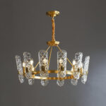 Brass Central Chandelier - Image 5