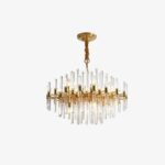 Vintage Antique Brass Chandelier - Image 12