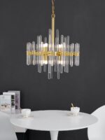 Vintage Antique Brass Chandelier - Image 7