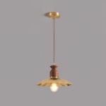 Brass Crest Pendant Light - Image 14