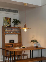Brass Crest Pendant Light - Image 5