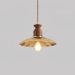 Brass Crest Pendant Light - Image 17
