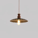 Brass Crest Pendant Light - Image 19