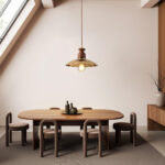 Brass Crest Pendant Light - Image 2
