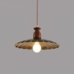 Brass Crest Pendant Light - Image 12