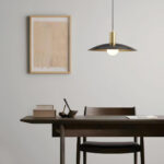 Brass Flared Pendant Lamp - Image 15