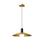 Brass Flared Pendant Lamp - Image 18