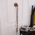 Brass Glass Tube Plug-in Wall Lamp - Image 6