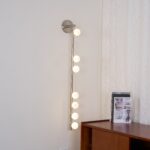 Brass Glass Tube Plug-in Wall Lamp - Image 10