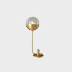 Brass Globular Table Lamp - Image 5