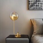 Brass Globular Table Lamp - Image 6