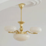 Brass Radiance Orb Chandelier - Image 15