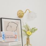 Brass Rose Wall Light - Image 17