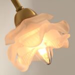 Brass Rose Wall Light - Image 13