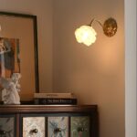 Brass Rose Wall Light - Image 10