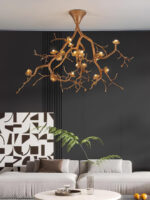 Tree Branches Flower Ceiling Lamp - Image 10