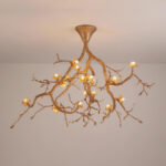 Tree Branches Flower Ceiling Lamp - Image 12
