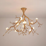 Tree Branches Flower Ceiling Lamp - Image 15