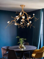 Tree Branches Flower Ceiling Lamp - Image 5