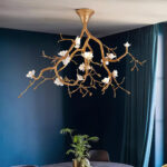 Tree Branches Flower Ceiling Lamp - Image 3