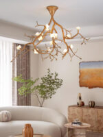 Tree Branches Flower Ceiling Lamp - Image 8