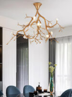 Tree Branches Flower Ceiling Lamp - Image 9
