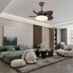 Terra Walnut Ceiling Fan Light - Image 5