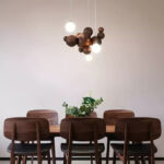 Bubble Wood Balls Chandelier - Image 19