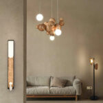 Bubble Wood Balls Chandelier - Image 18