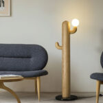 Cactus Wood Floor Lamp - Image 5