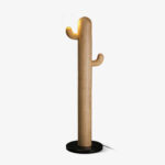 Cactus Wood Floor Lamp