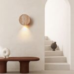 Caelan Travertine Wall Sconce