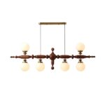 Cambridge Wooden Chandelier - Image 8