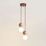 Camille Travertine Pendant Light - Image 9