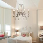 Candle Style Beaded Chandelier - Image 10