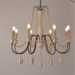Candle Style Beaded Chandelier - Image 18