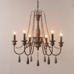 Candle Style Beaded Chandelier - Image 15