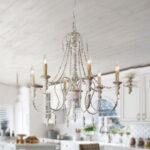 Candle Style Beaded Chandelier - Image 2