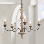 Candlestick Farmhouse chandelier - Image 5