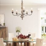 Candlestick Farmhouse chandelier - Image 2