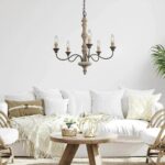 Candlestick Farmhouse chandelier - Image 3