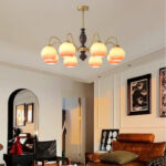 Caramel Orb Chandelier - Image 19