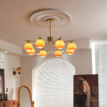 Caramel Sphere Chandelier - Image 9