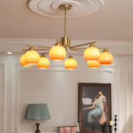 Caramel Sphere Chandelier - Image 2
